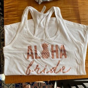 Bride tank 🍍